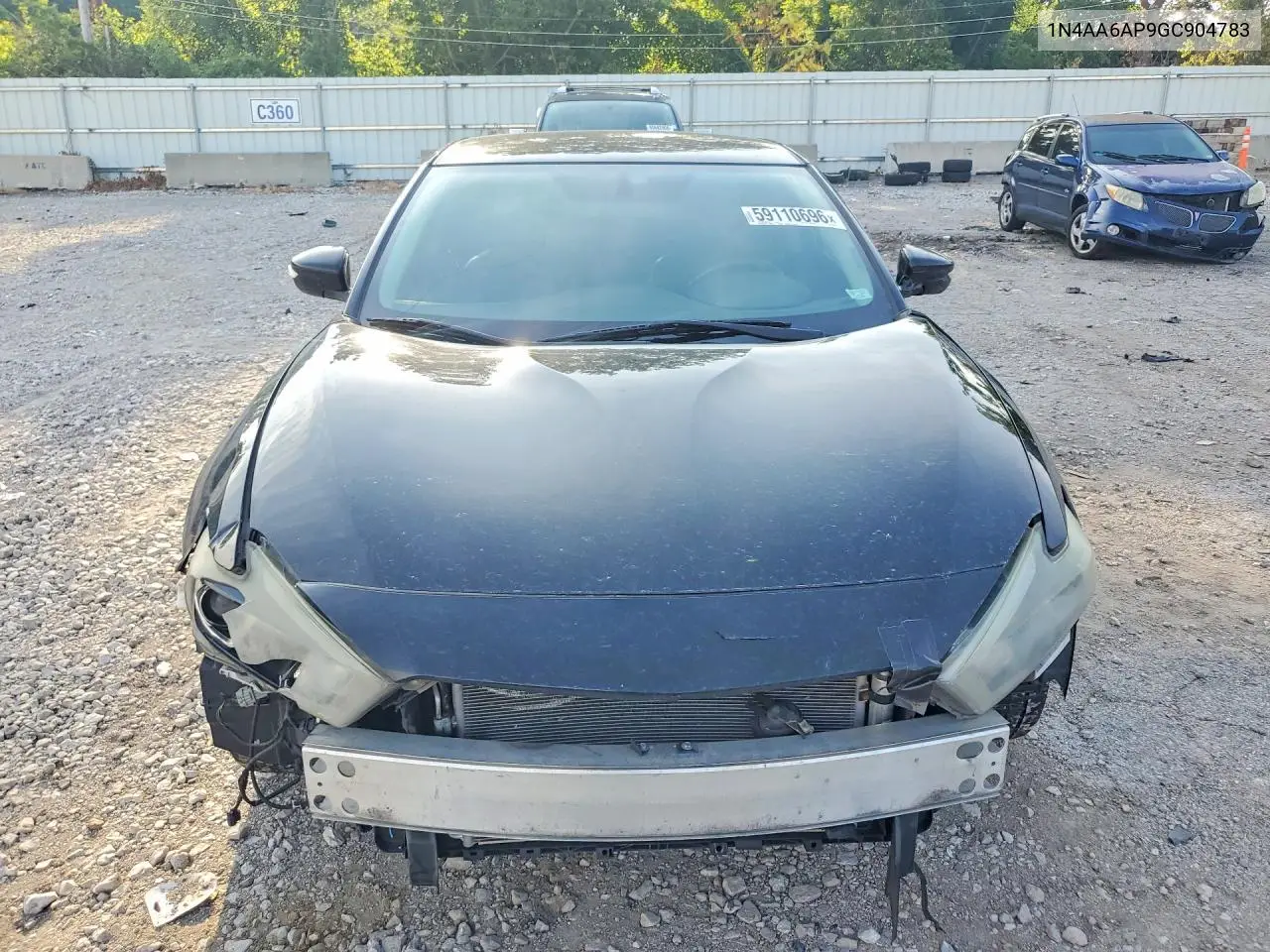 2016 Nissan Maxima Sv VIN: 1N4AA6AP9GC904783 Lot: 59110696