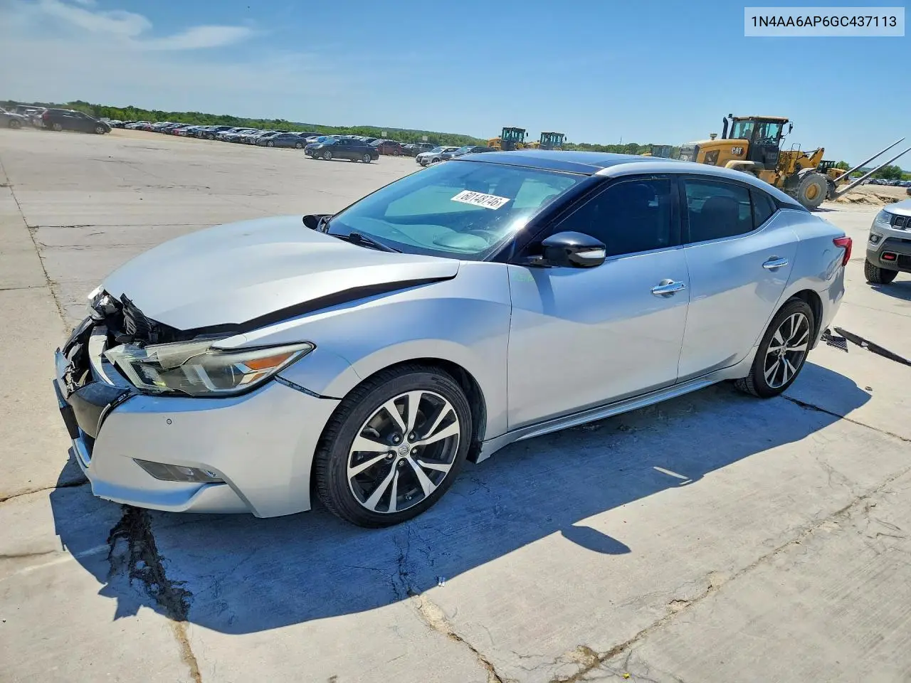 2016 Nissan Maxima 3.5 Sl VIN: 1N4AA6AP6GC437113 Lot: 60148746