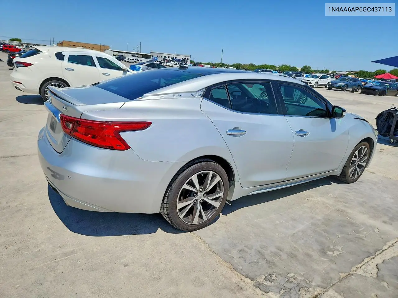 2016 Nissan Maxima 3.5 Sl VIN: 1N4AA6AP6GC437113 Lot: 60148746