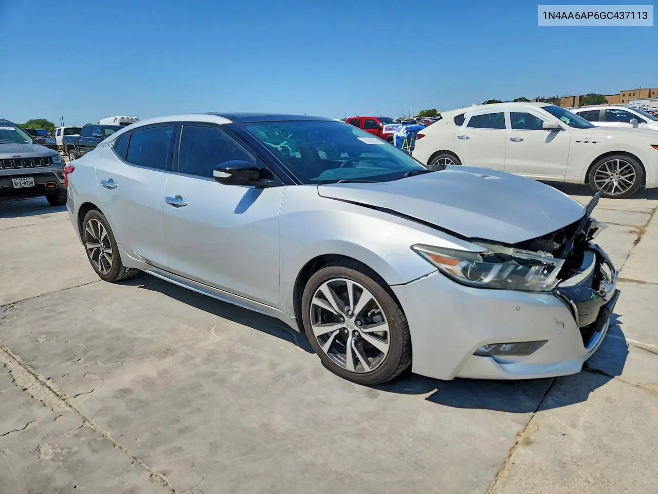2016 Nissan Maxima 3.5 Sl VIN: 1N4AA6AP6GC437113 Lot: 60148746