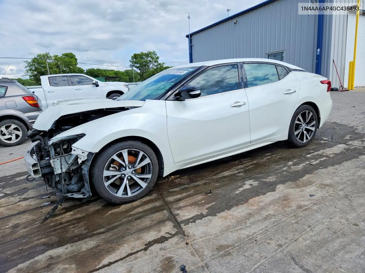 2016 Nissan Maxima 3.5 Sv VIN: 1N4AA6AP4GC436493 Lot: 60585946