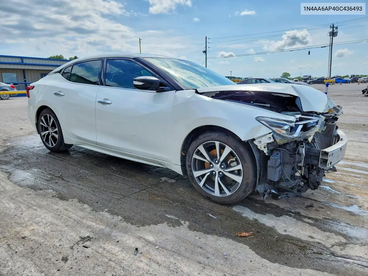 2016 Nissan Maxima 3.5 Sv VIN: 1N4AA6AP4GC436493 Lot: 60585946