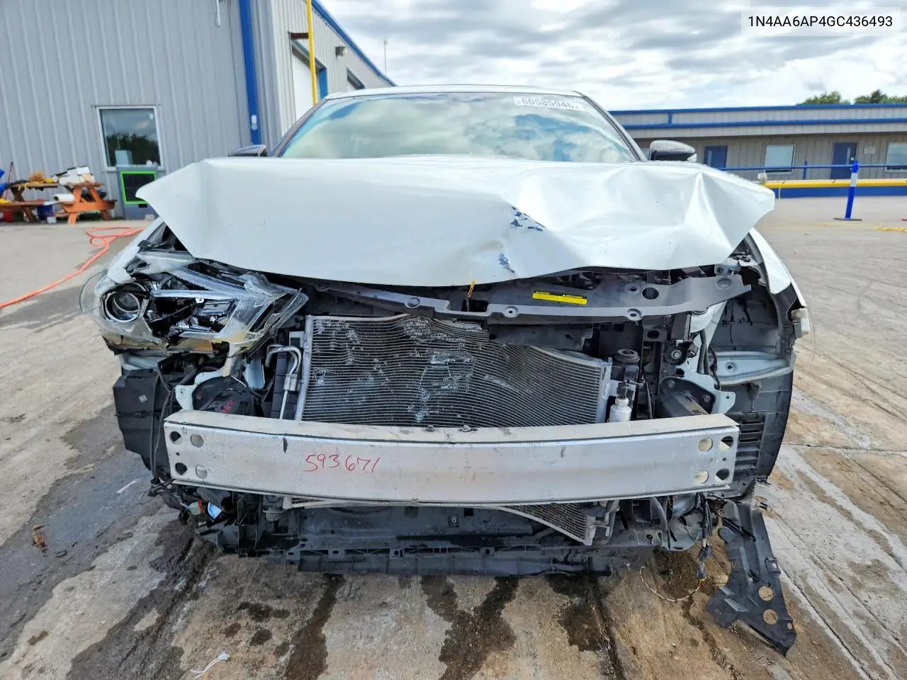 2016 Nissan Maxima 3.5 Sv VIN: 1N4AA6AP4GC436493 Lot: 60585946
