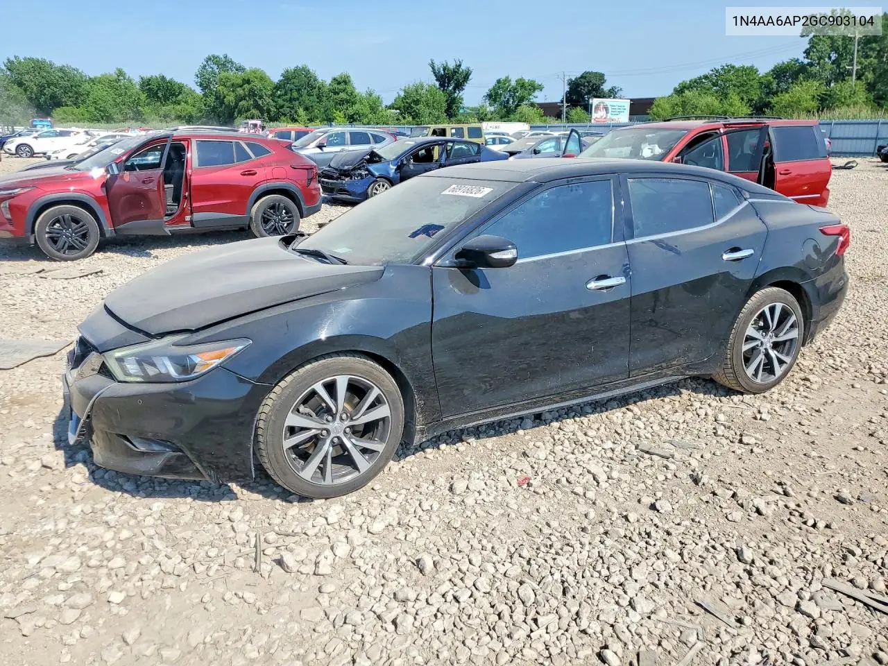 2016 Nissan Maxima 3.5 Sl VIN: 1N4AA6AP2GC903104 Lot: 60918826