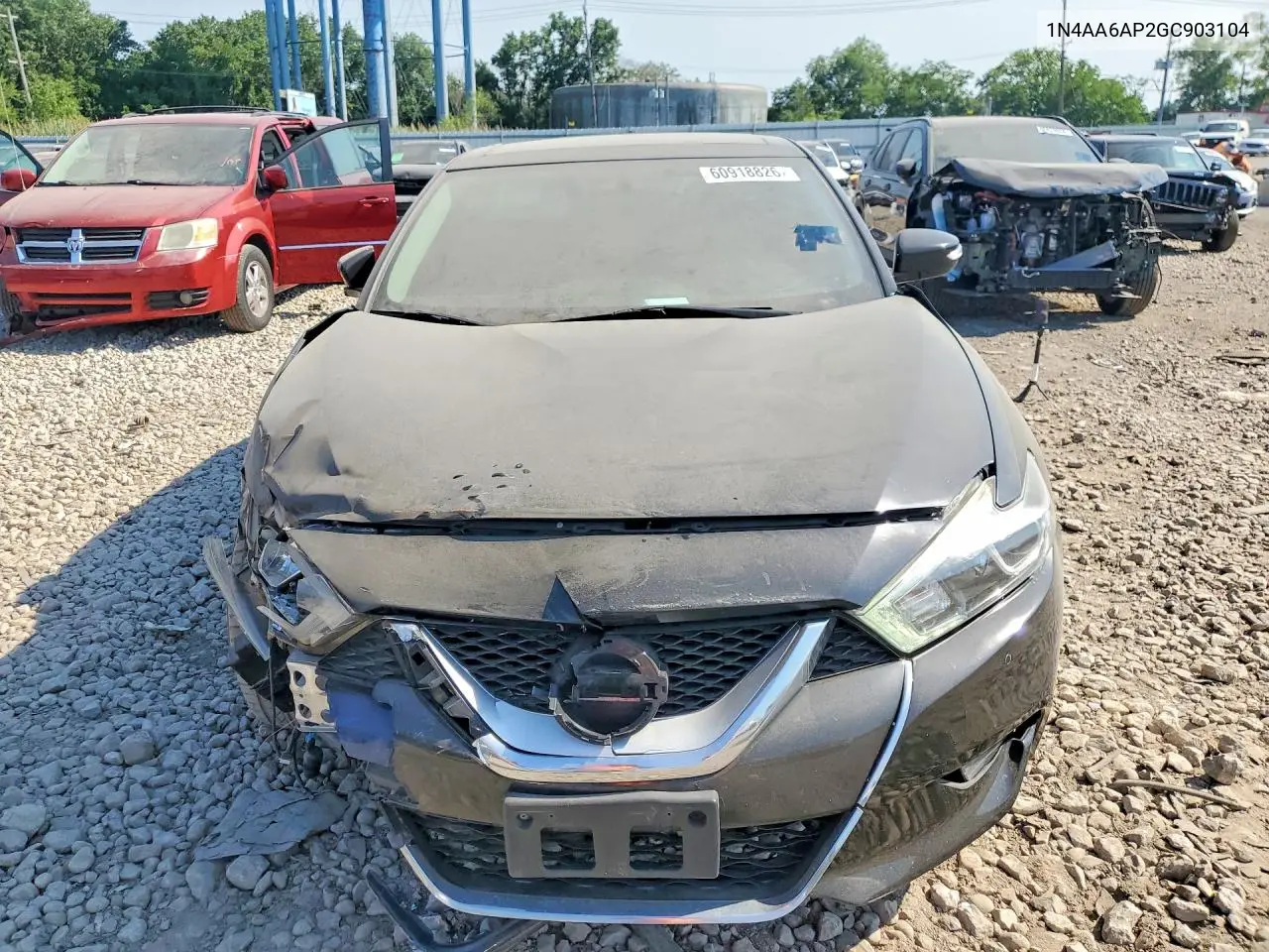 2016 Nissan Maxima 3.5 Sl VIN: 1N4AA6AP2GC903104 Lot: 60918826