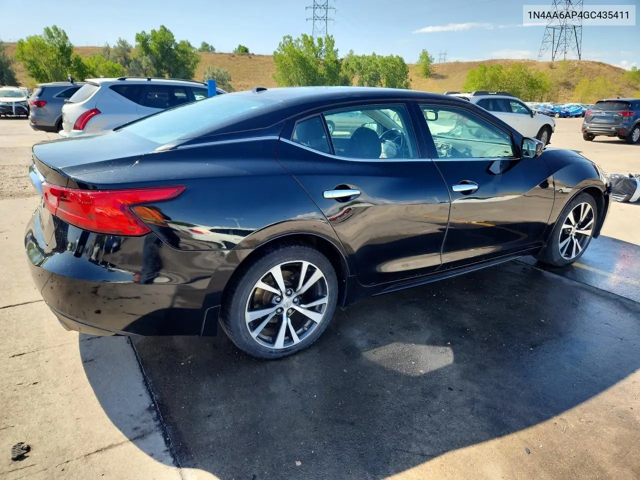 2016 Nissan Maxima 3.5 S VIN: 1N4AA6AP4GC435411 Lot: 60962696