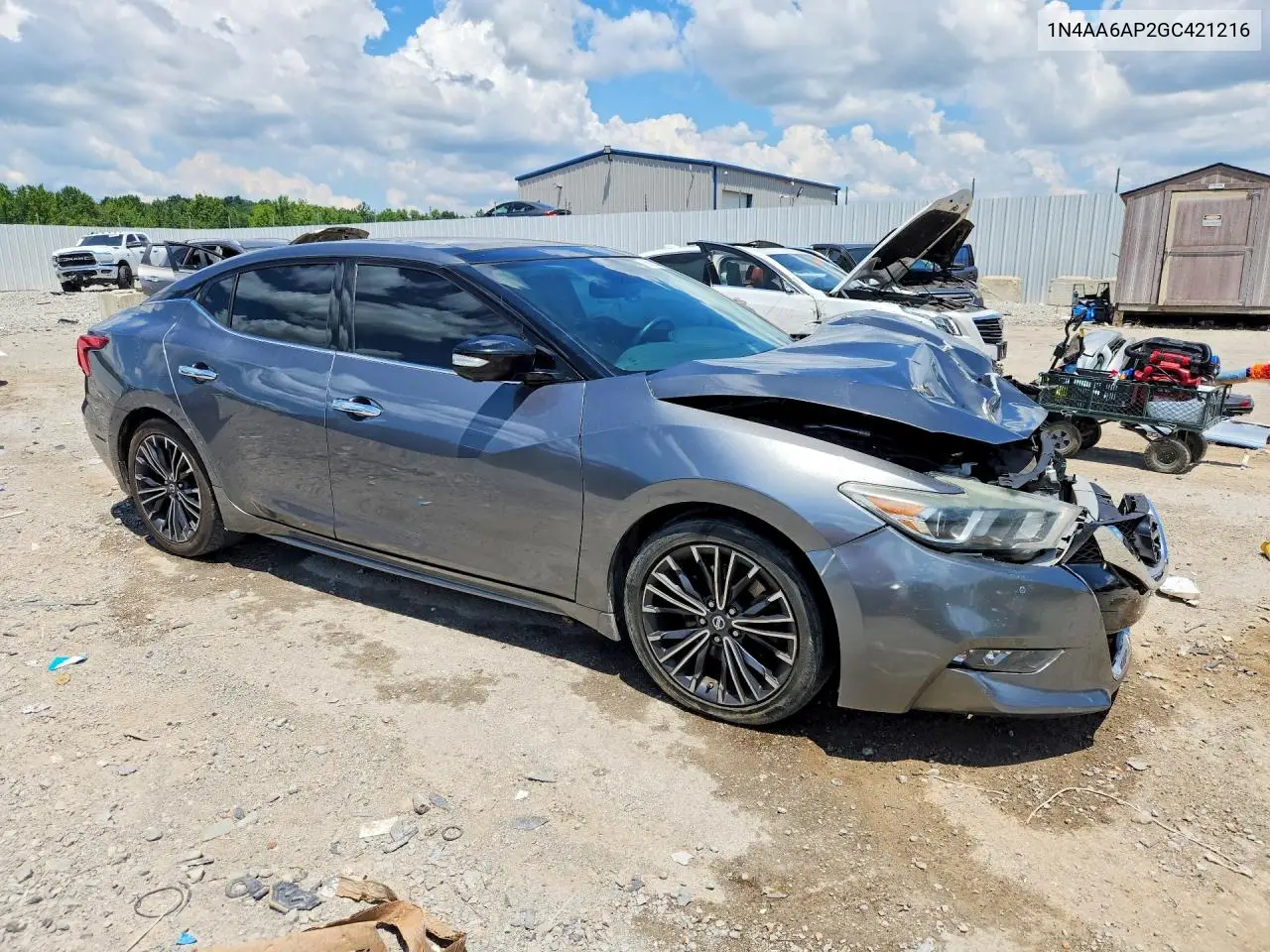 2016 Nissan Maxima Platinum VIN: 1N4AA6AP2GC421216 Lot: 61160026