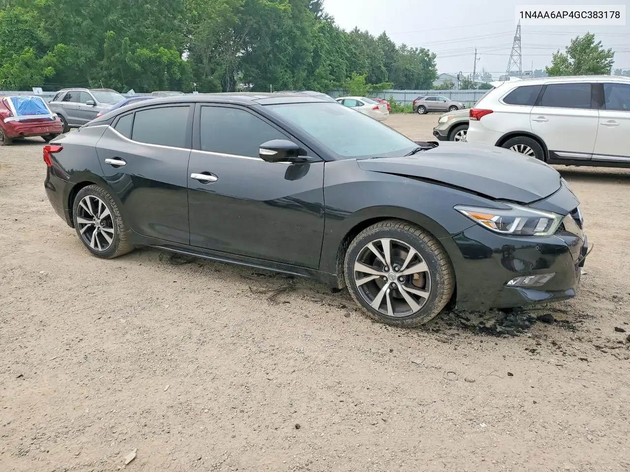 2016 Nissan Maxima 3.5 S VIN: 1N4AA6AP4GC383178 Lot: 61337656