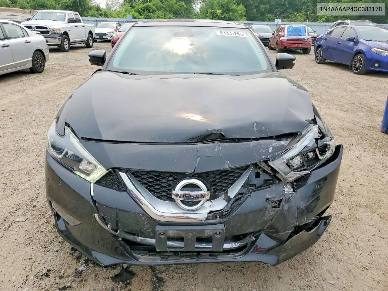 2016 Nissan Maxima 3.5 S VIN: 1N4AA6AP4GC383178 Lot: 61337656