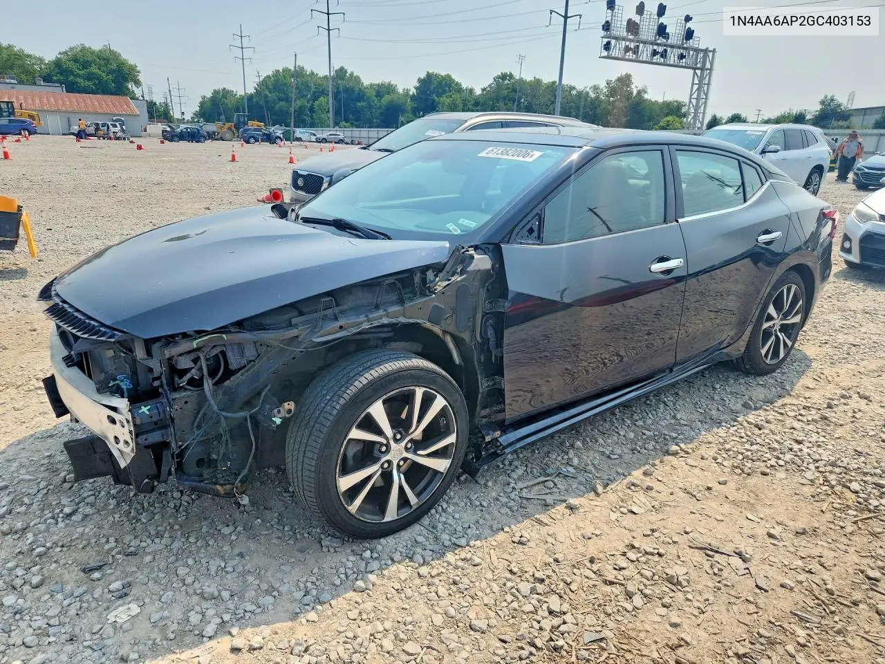 2016 Nissan Maxima Platinum VIN: 1N4AA6AP2GC403153 Lot: 61382006