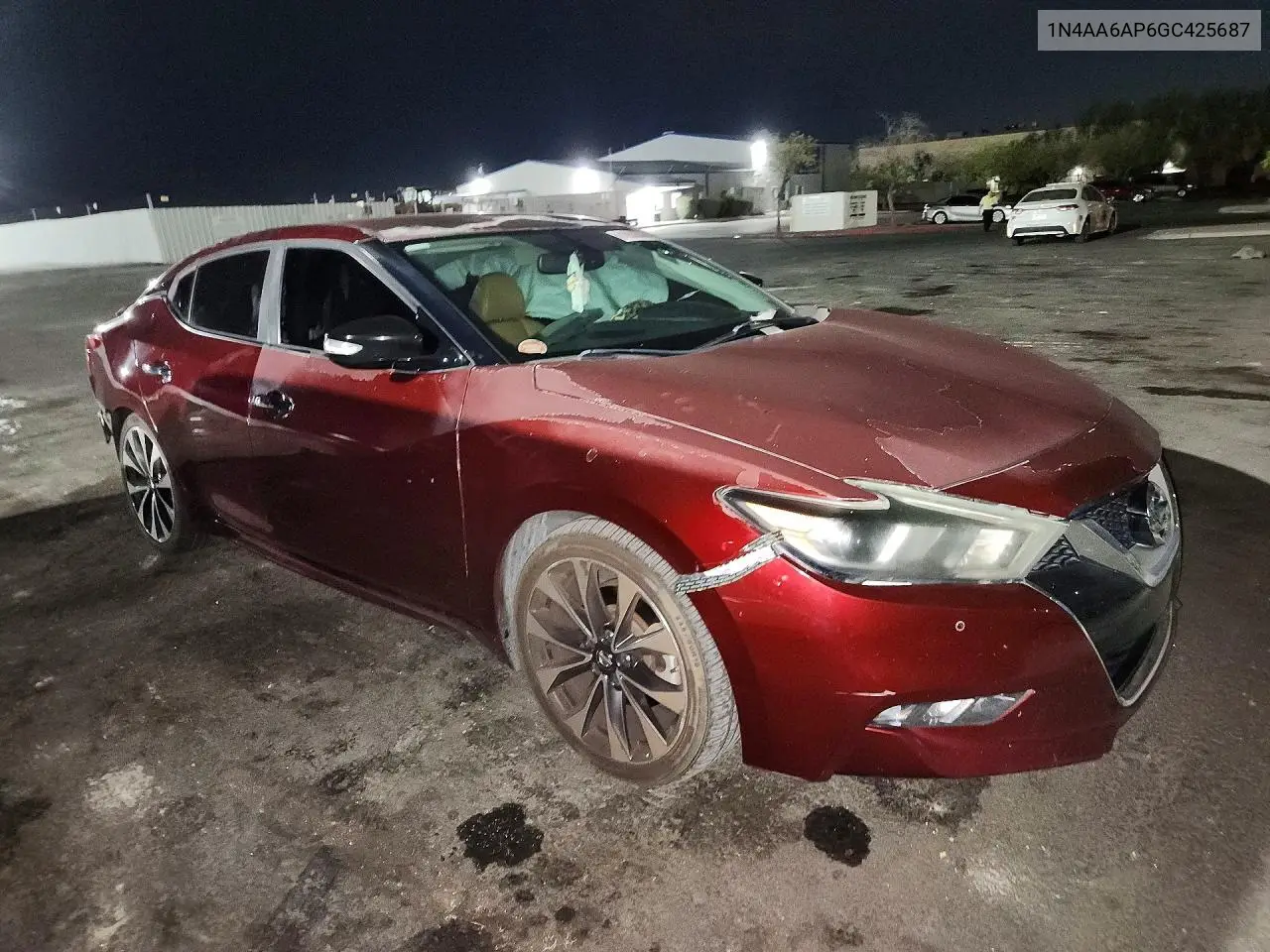 2016 Nissan Maxima 3.5 Sr VIN: 1N4AA6AP6GC425687 Lot: 61650556