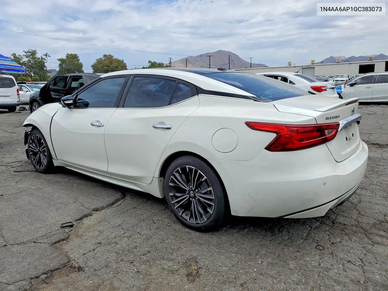 2016 Nissan Maxima Platinum VIN: 1N4AA6AP1GC383073 Lot: 61804736