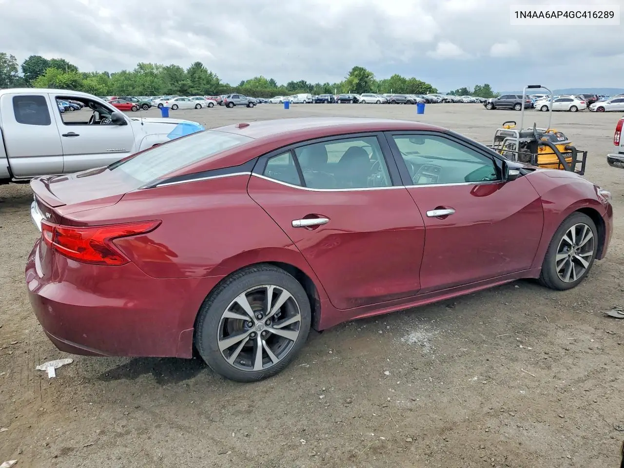 2016 Nissan Maxima 3.5 Sv VIN: 1N4AA6AP4GC416289 Lot: 61839046