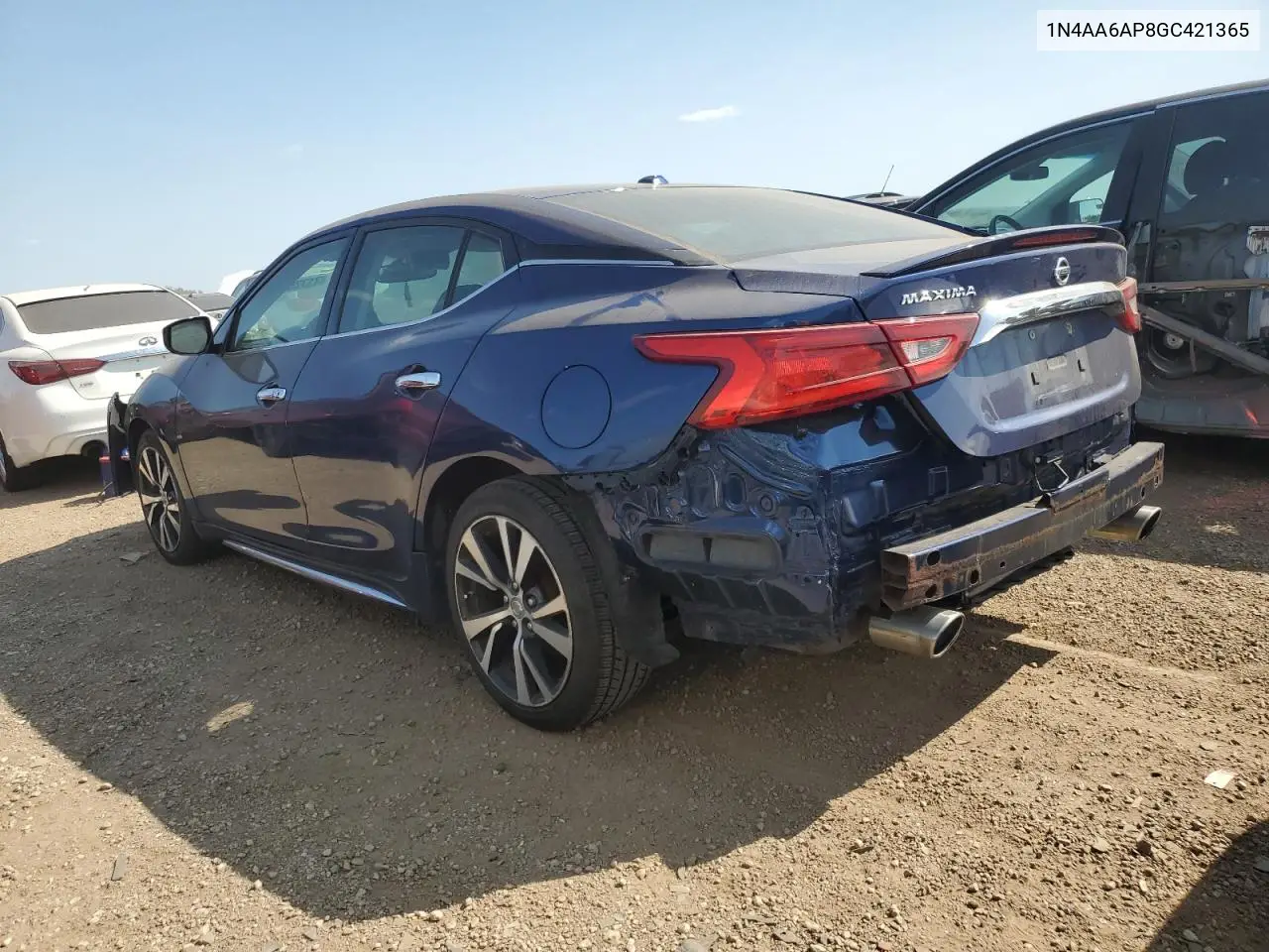 1N4AA6AP8GC421365 2016 Niss Maxima 3.5S