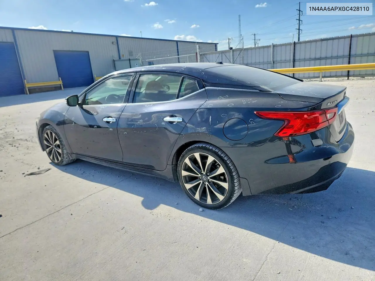 2016 Nissan Maxima 3.5 Sr VIN: 1N4AA6APXGC428110 Lot: 85607625
