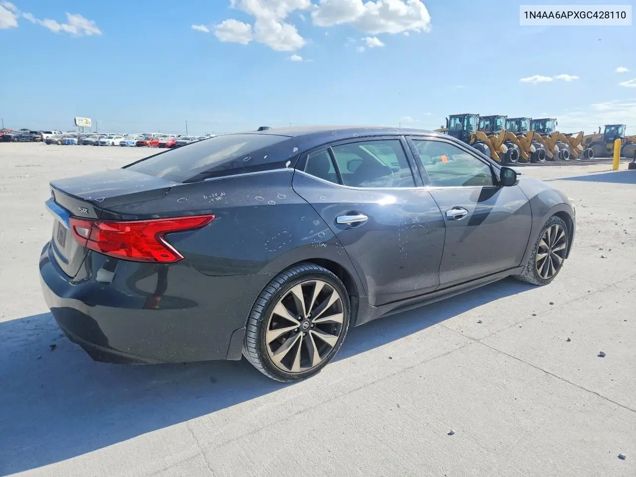 2016 Nissan Maxima 3.5 Sr VIN: 1N4AA6APXGC428110 Lot: 85607625