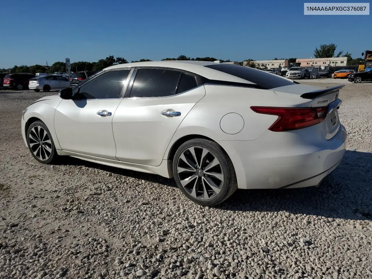 1N4AA6APXGC376087 2016 Nissan Maxima 3.5 Sr