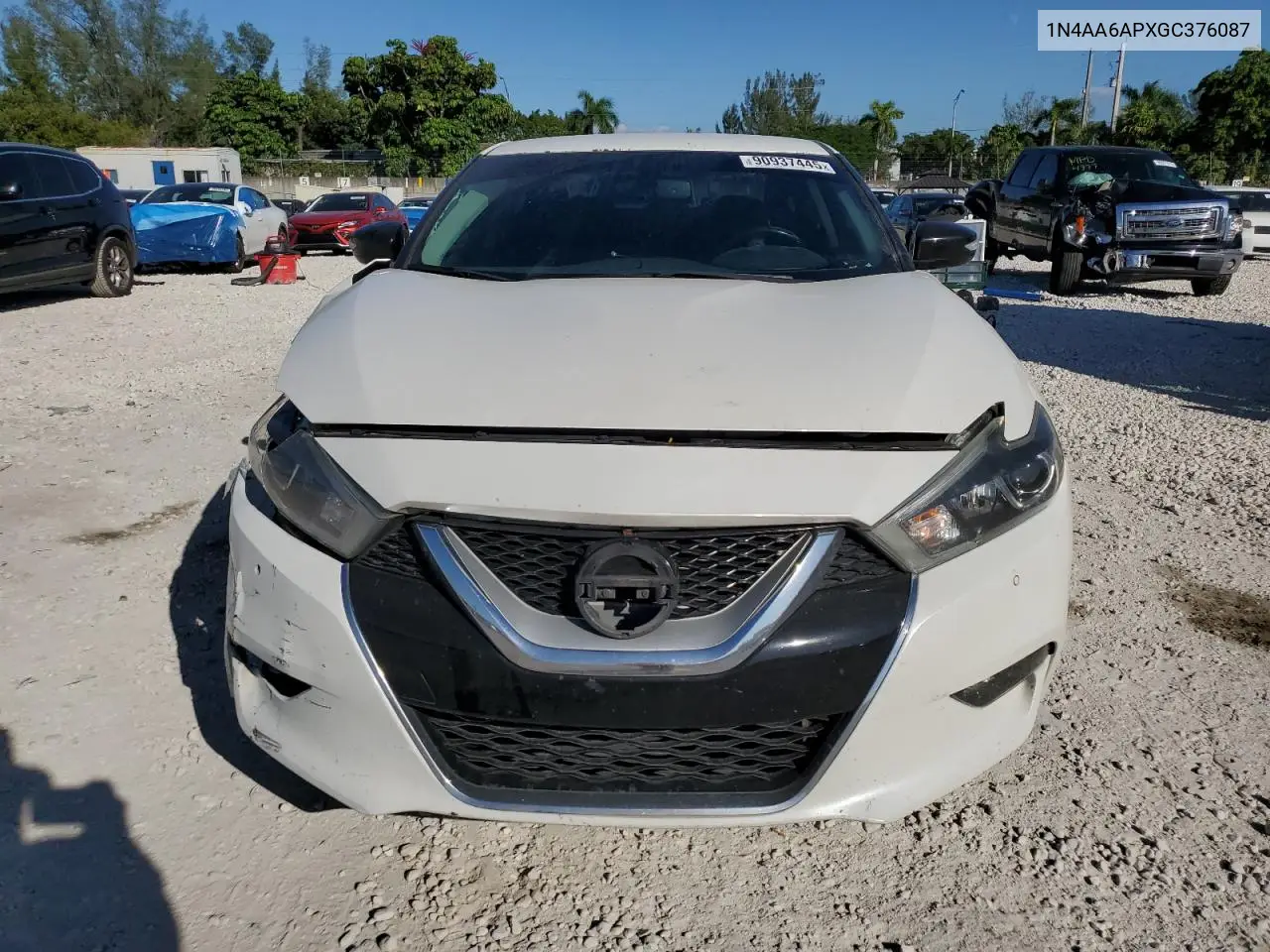1N4AA6APXGC376087 2016 Nissan Maxima 3.5 Sr