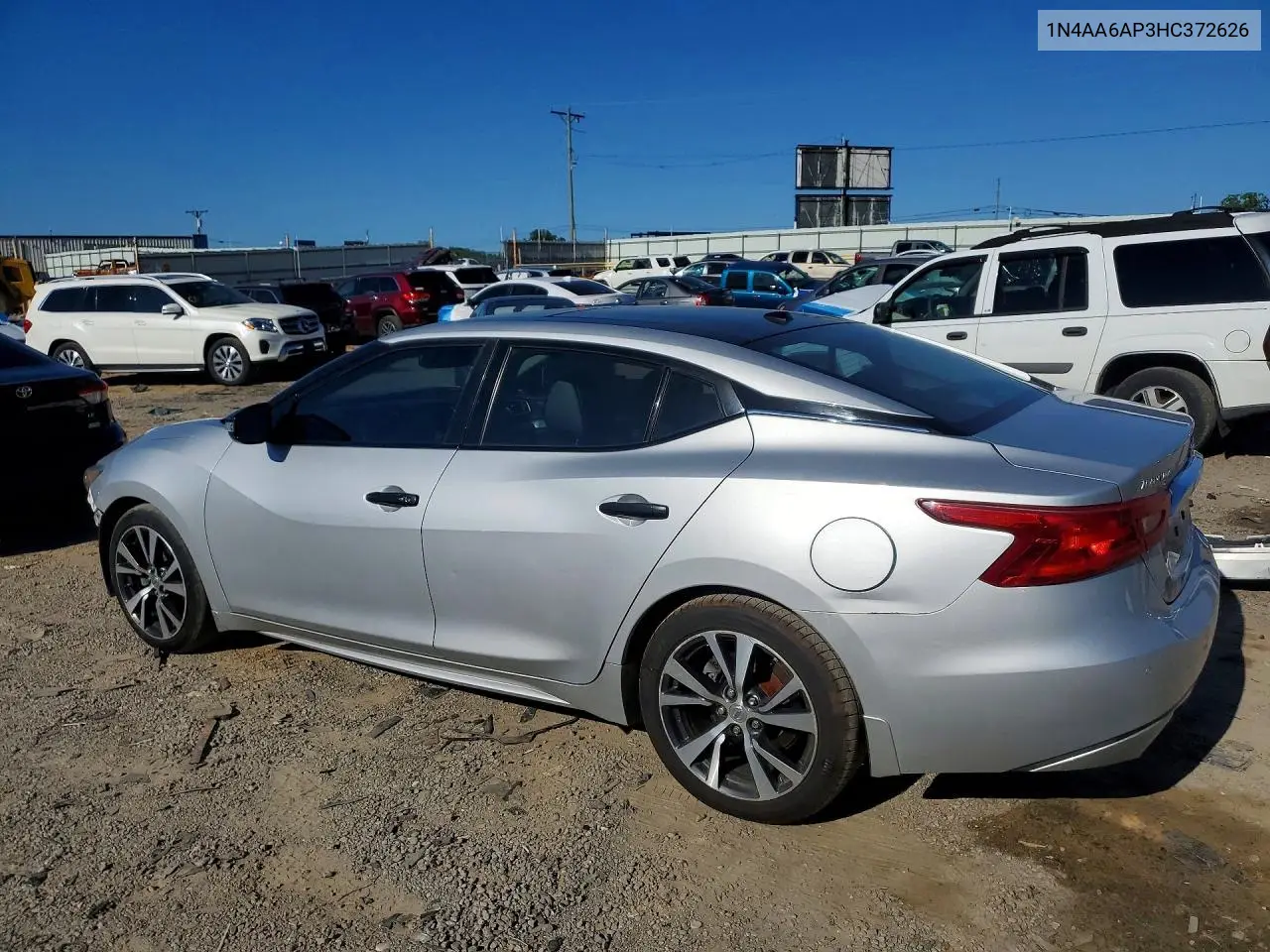 2017 Nissan Maxima 3.5 Sl VIN: 1N4AA6AP3HC372626 Lot: 55907876