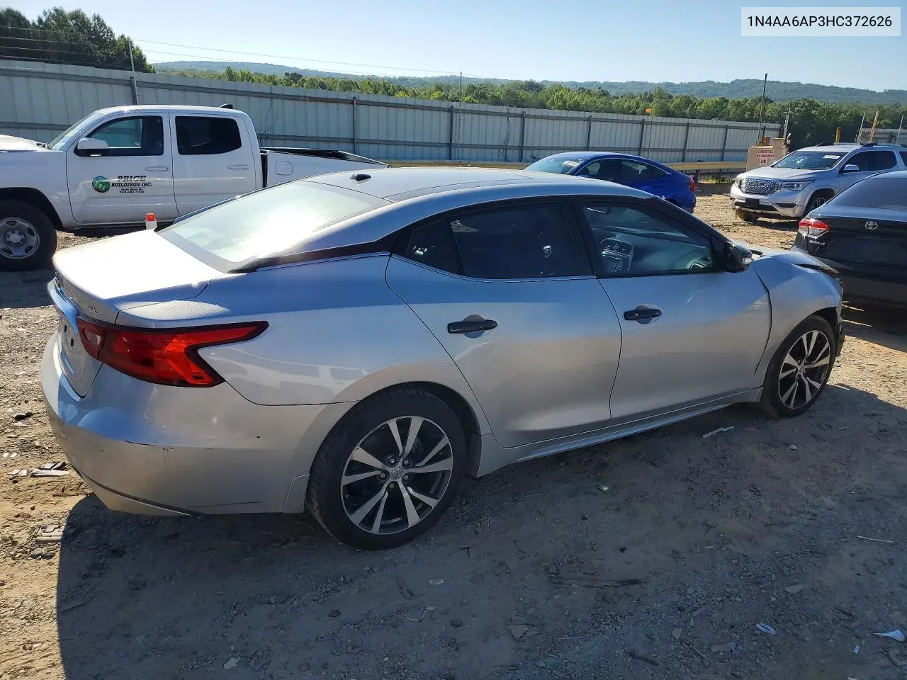 2017 Nissan Maxima 3.5 Sl VIN: 1N4AA6AP3HC372626 Lot: 55907876