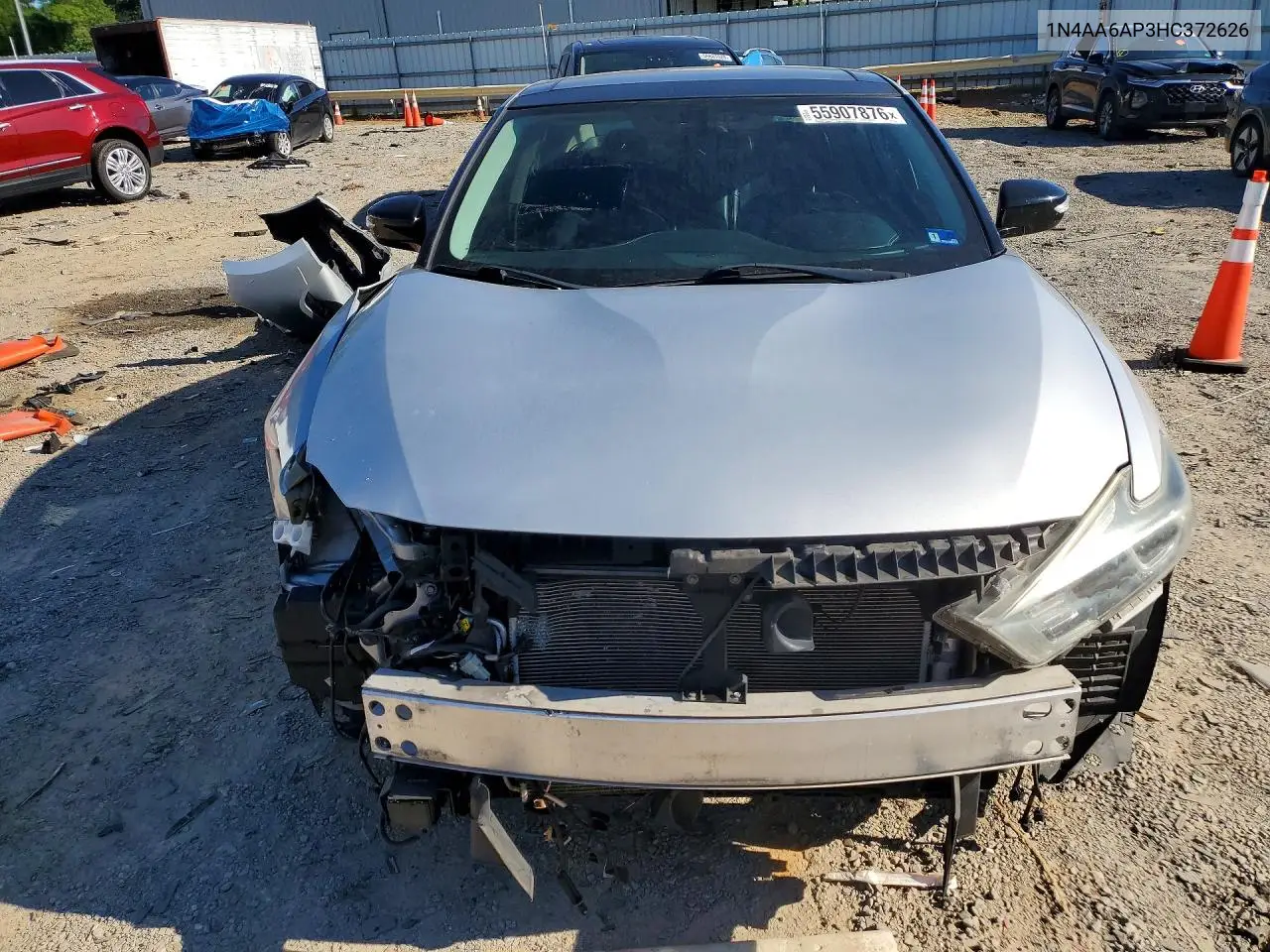 2017 Nissan Maxima 3.5 Sl VIN: 1N4AA6AP3HC372626 Lot: 55907876