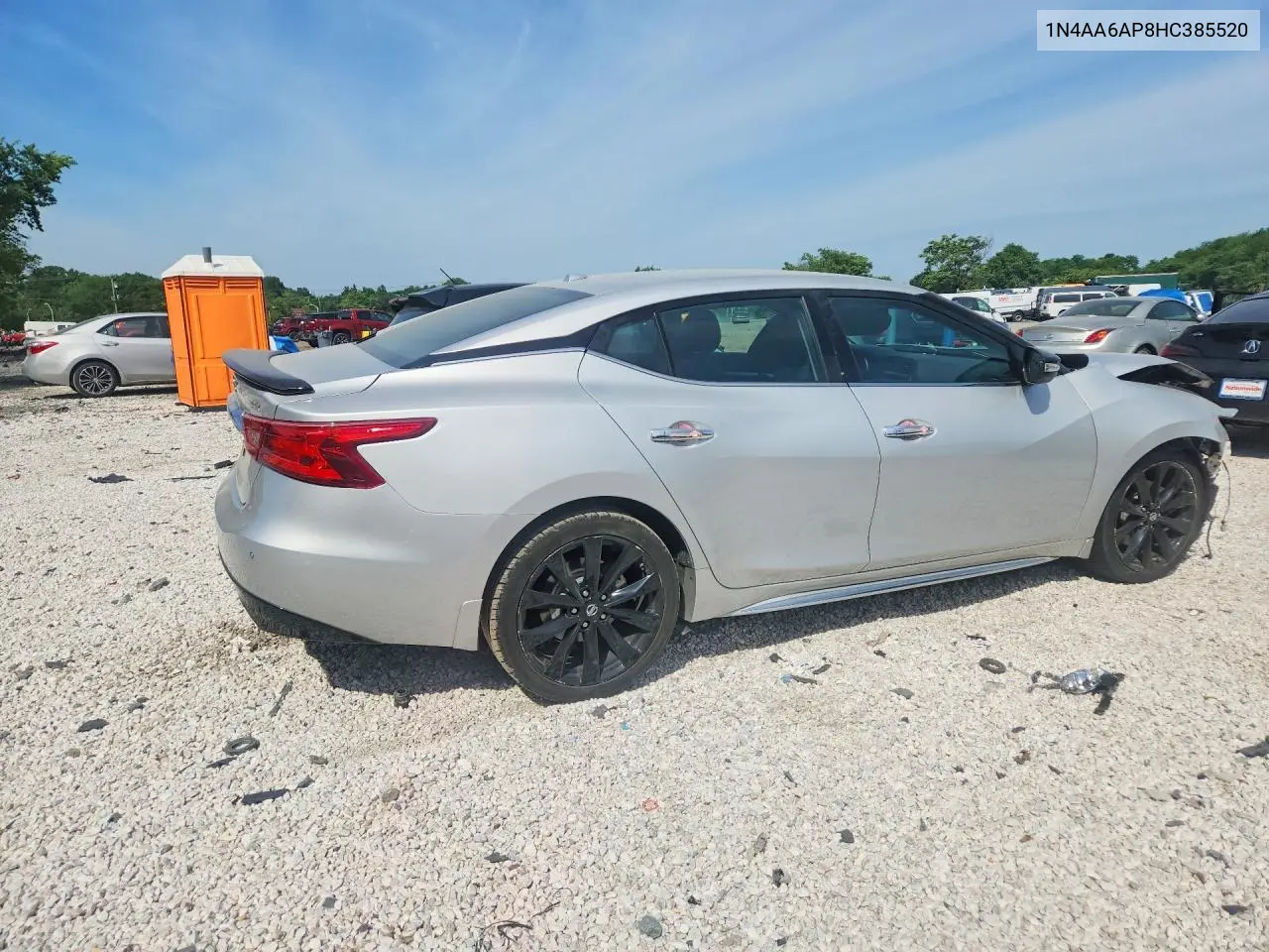 2017 Nissan Maxima 3.5 Sr VIN: 1N4AA6AP8HC385520 Lot: 55911246