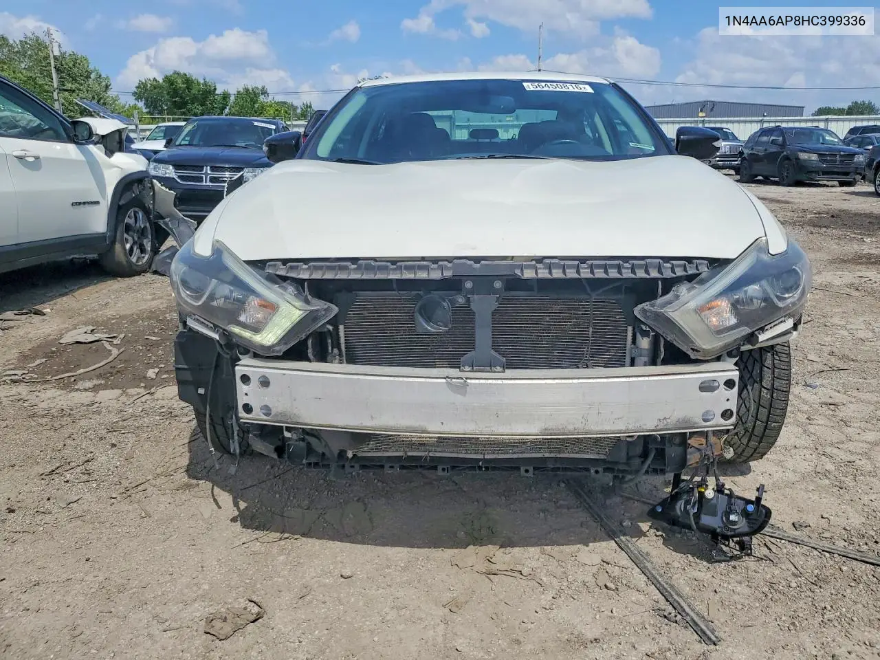 2017 Nissan Maxima 3.5 Sv VIN: 1N4AA6AP8HC399336 Lot: 56450816