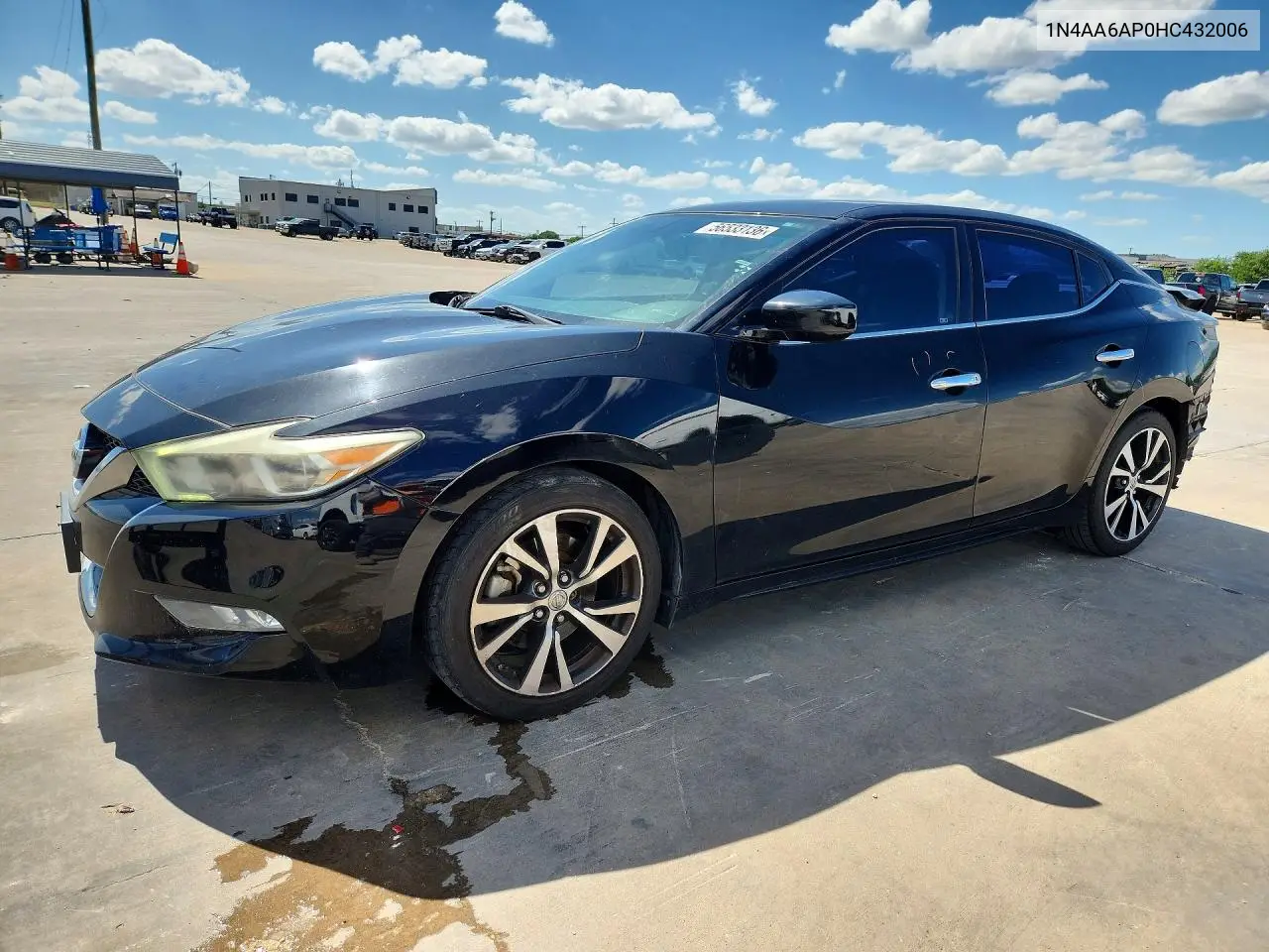 2017 Nissan Maxima VIN: 1N4AA6AP0HC432006 Lot: 56533136