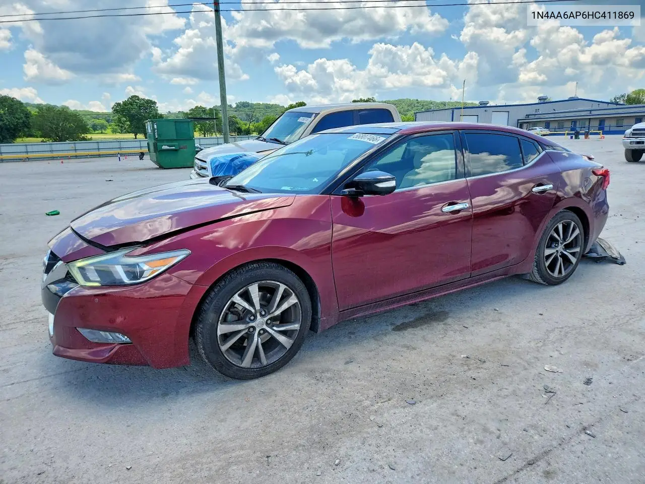 2017 Nissan Maxima Platinum VIN: 1N4AA6AP6HC411869 Lot: 56807466