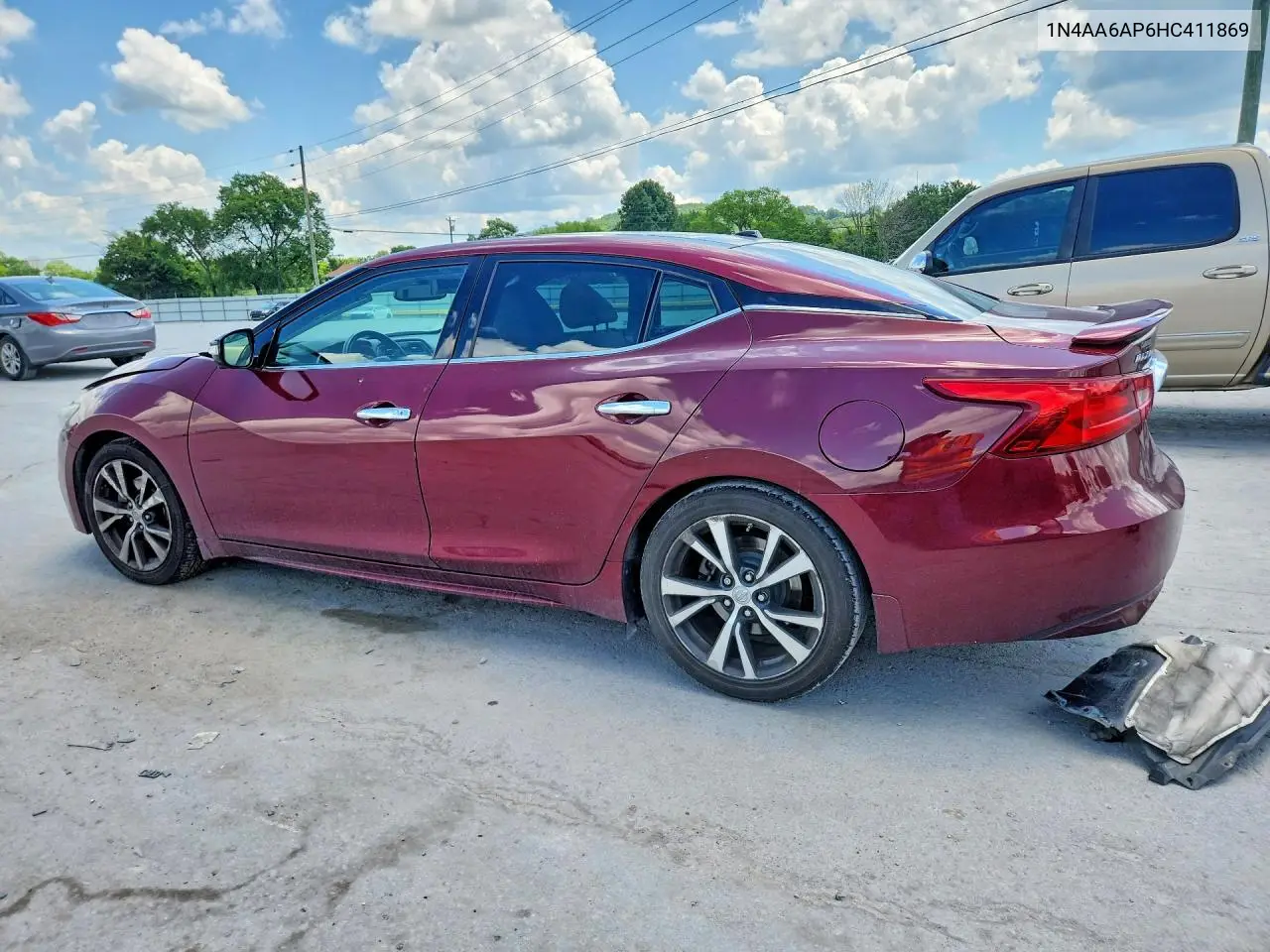 2017 Nissan Maxima Platinum VIN: 1N4AA6AP6HC411869 Lot: 56807466