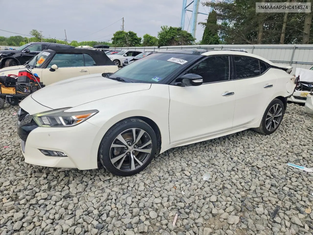 2017 Nissan Maxima 3.5 Sl VIN: 1N4AA6AP2HC414574 Lot: 56877546