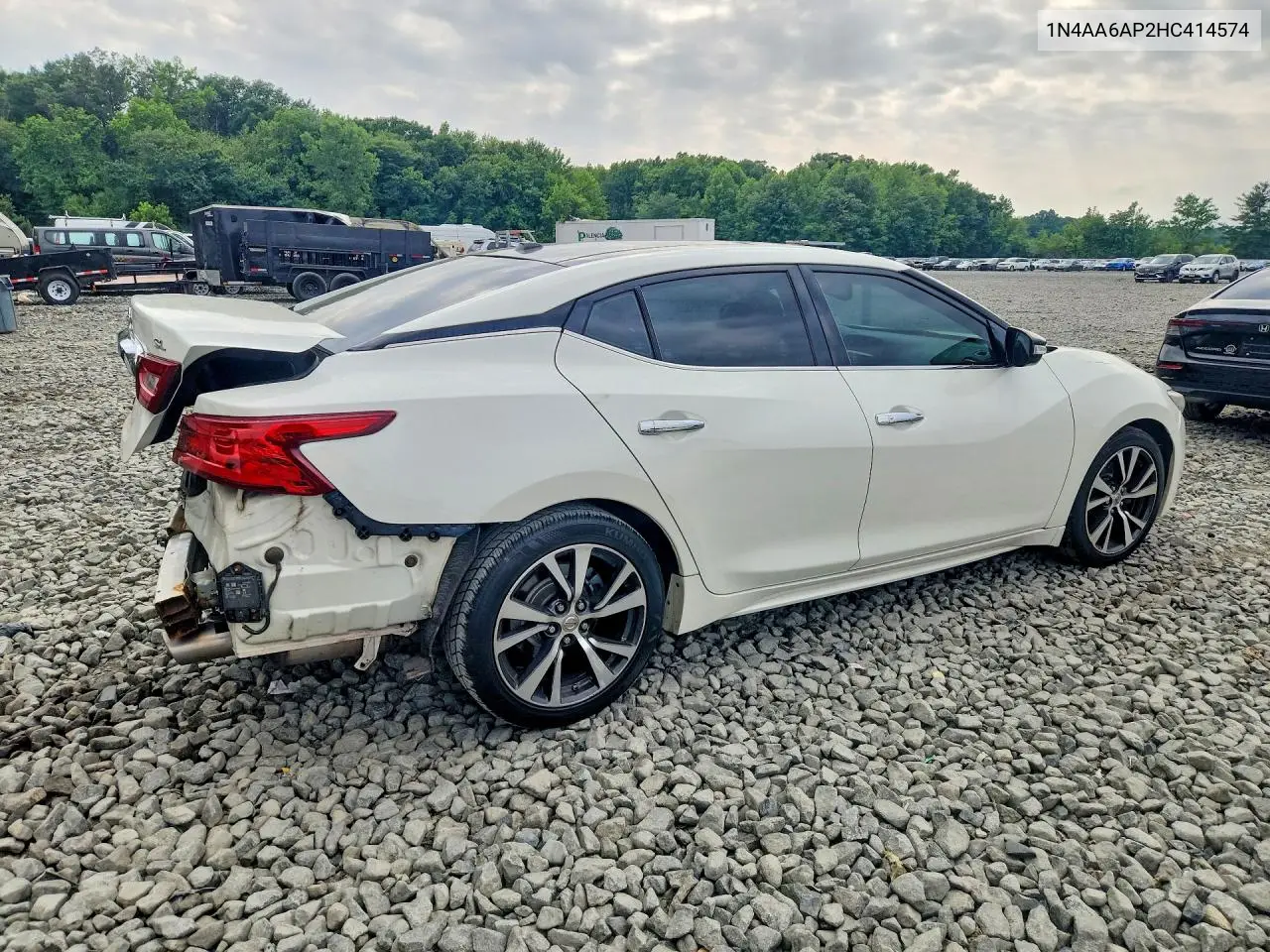 2017 Nissan Maxima 3.5 Sl VIN: 1N4AA6AP2HC414574 Lot: 56877546