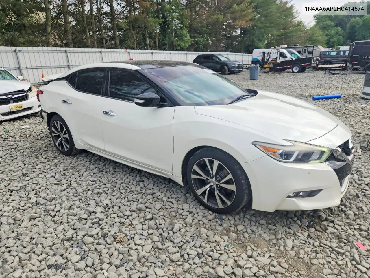 2017 Nissan Maxima 3.5 Sl VIN: 1N4AA6AP2HC414574 Lot: 56877546