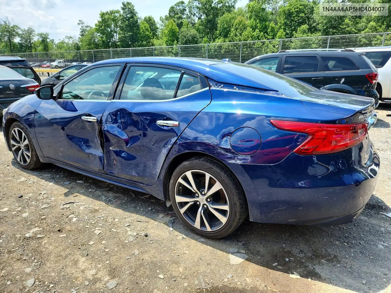 1N4AA6AP5HC404007 2017 Nissan Maxima 3.5 S