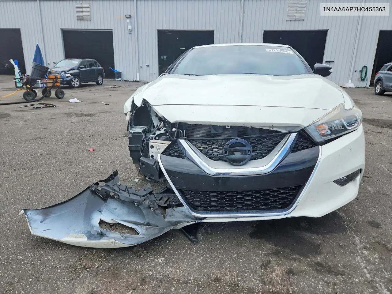 2017 Nissan Maxima 3.5 Sv VIN: 1N4AA6AP7HC455363 Lot: 57239696