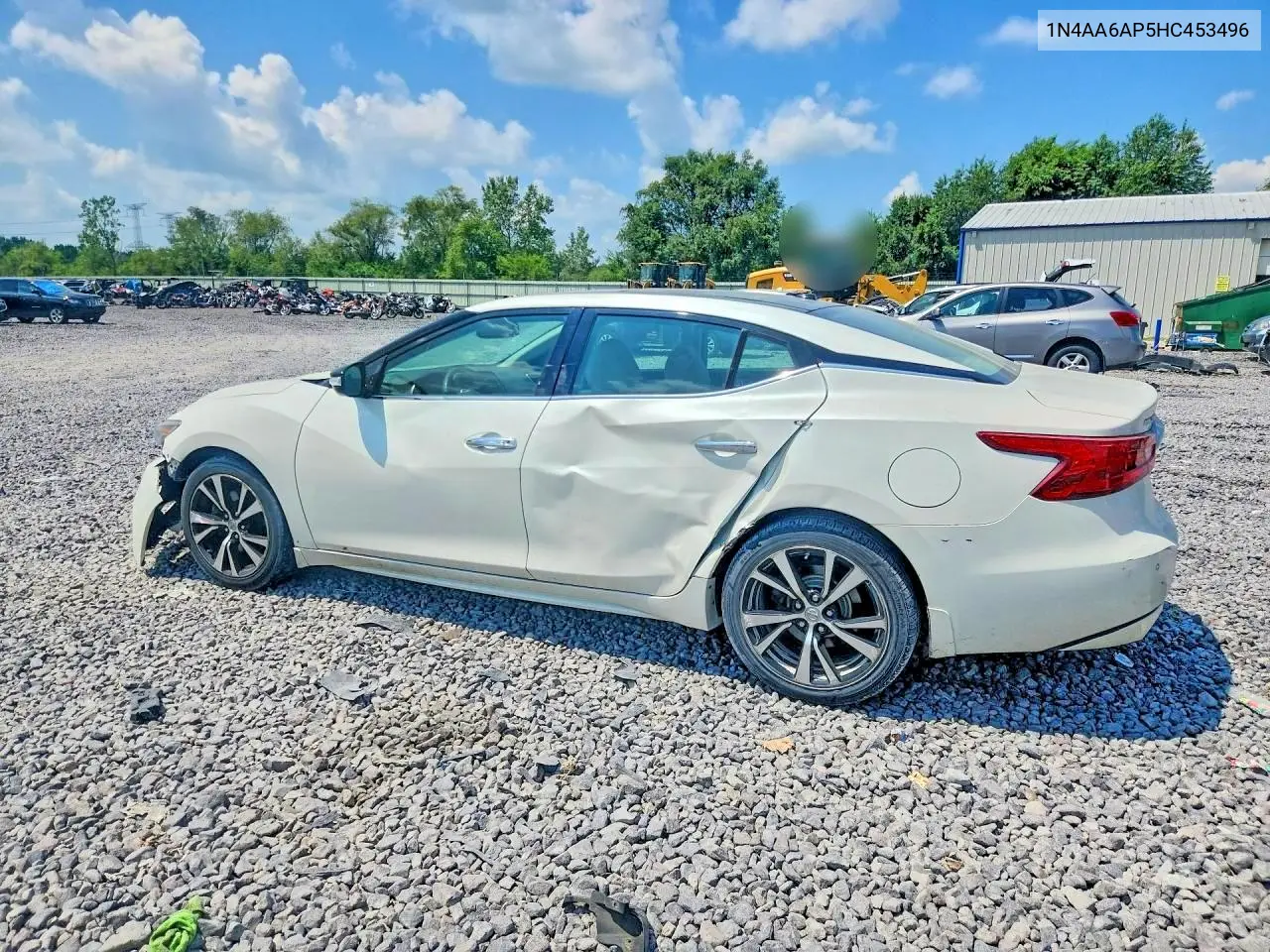 2017 Nissan Maxima 3.5 Sl VIN: 1N4AA6AP5HC453496 Lot: 57733886