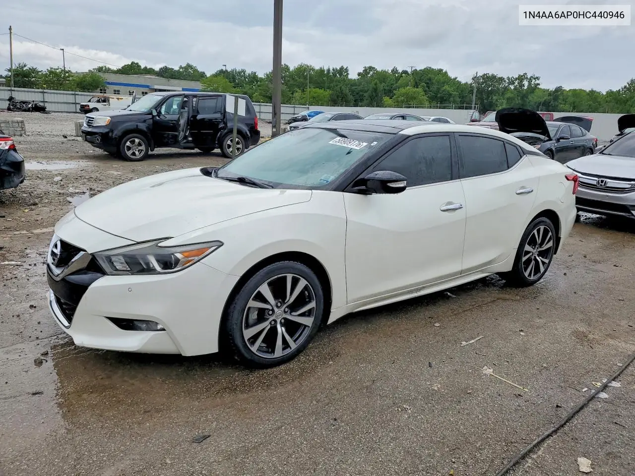 2017 Nissan Maxima 3.5 Sl VIN: 1N4AA6AP0HC440946 Lot: 58909176