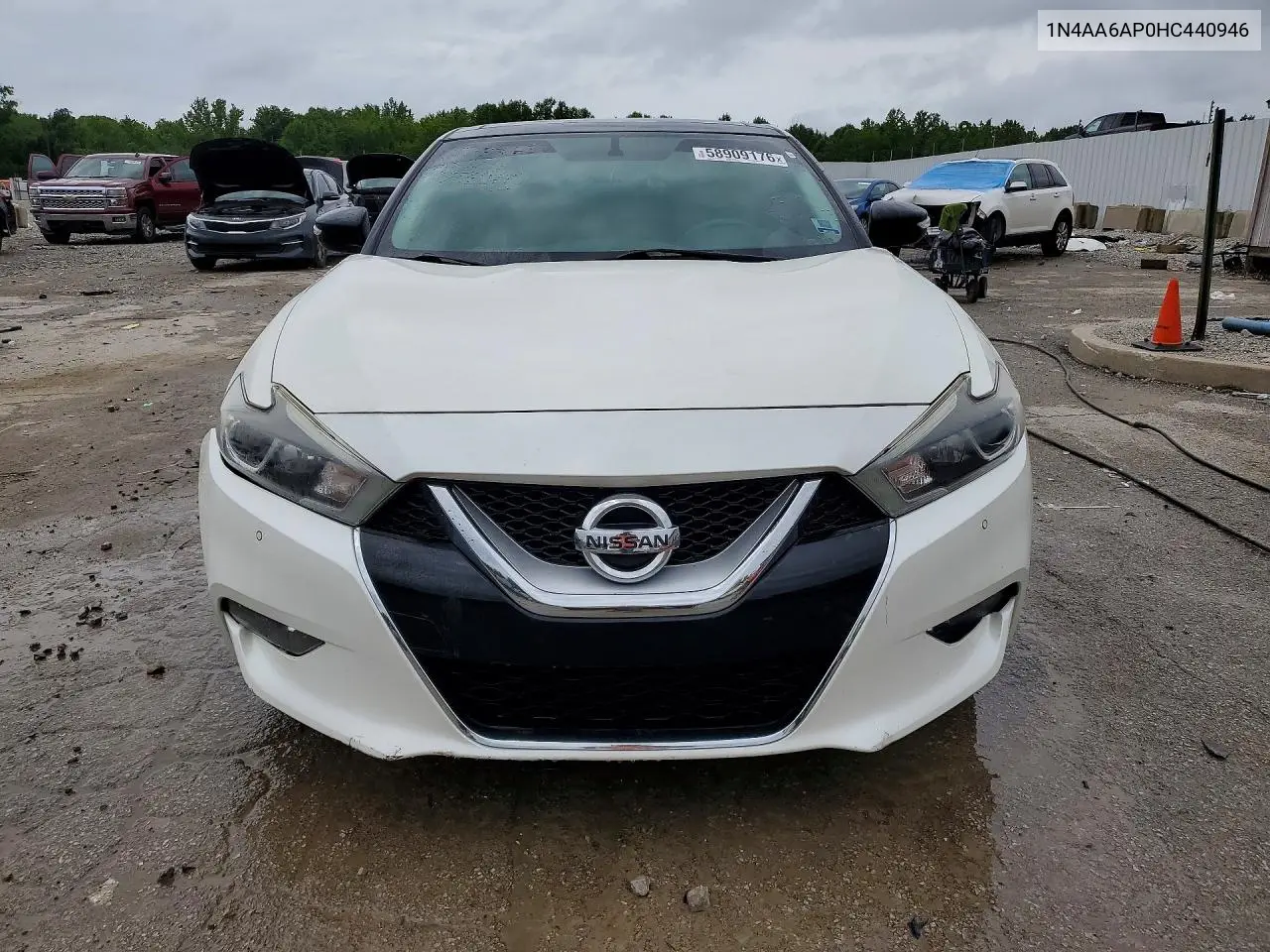 2017 Nissan Maxima 3.5 Sl VIN: 1N4AA6AP0HC440946 Lot: 58909176