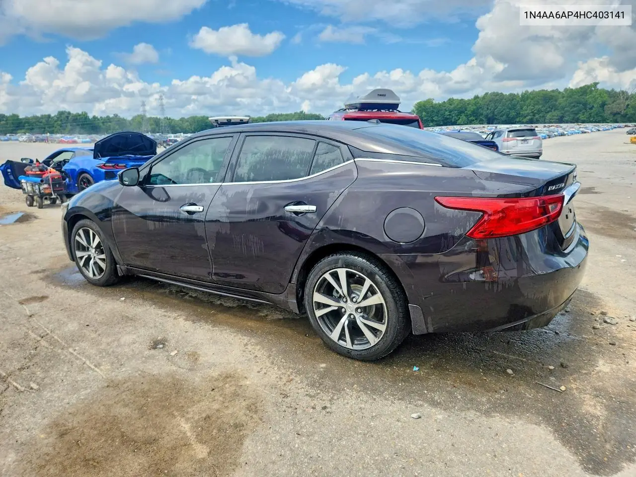 2017 Nissan Maxima 3.5 S VIN: 1N4AA6AP4HC403141 Lot: 60131336