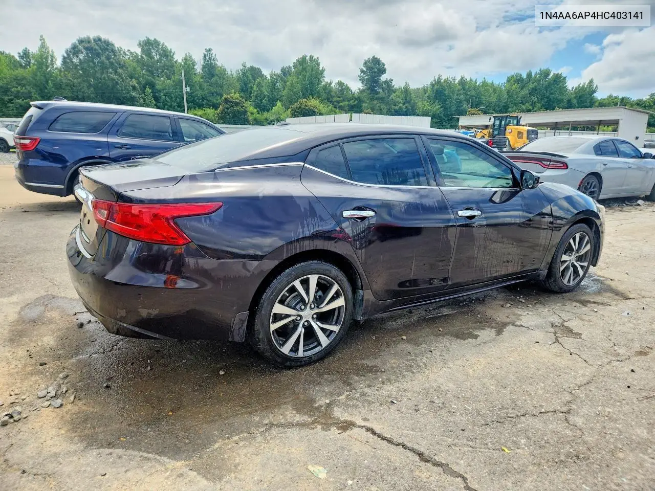2017 Nissan Maxima 3.5 S VIN: 1N4AA6AP4HC403141 Lot: 60131336