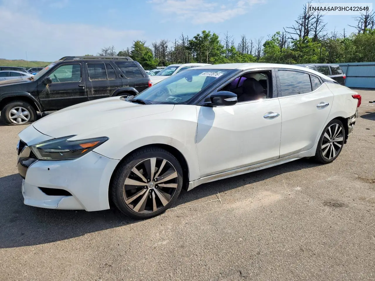 2017 Nissan Maxima 3.5 Sv VIN: 1N4AA6AP3HC422649 Lot: 60172876