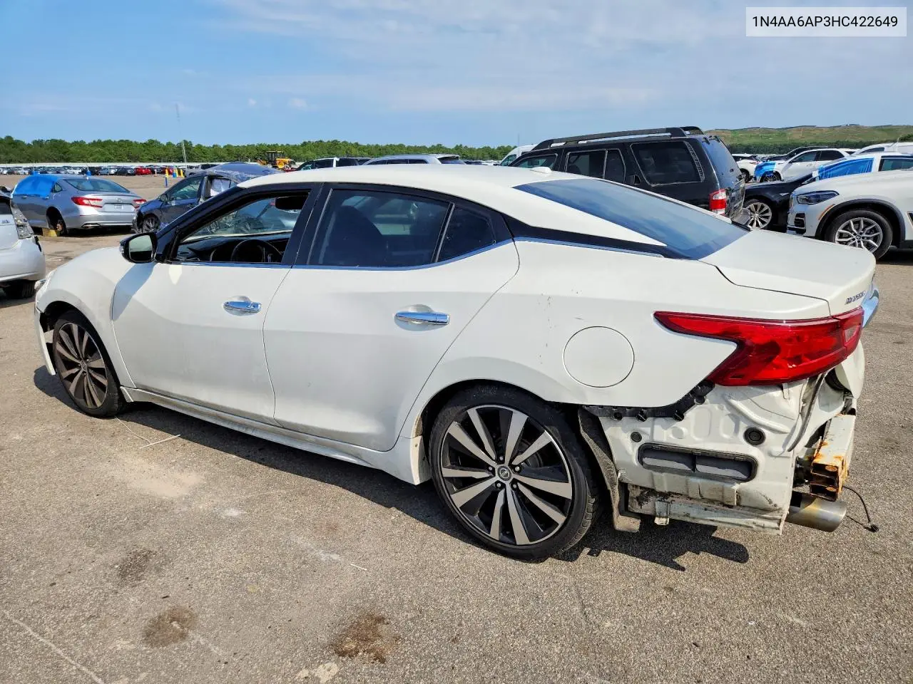 2017 Nissan Maxima 3.5 Sv VIN: 1N4AA6AP3HC422649 Lot: 60172876