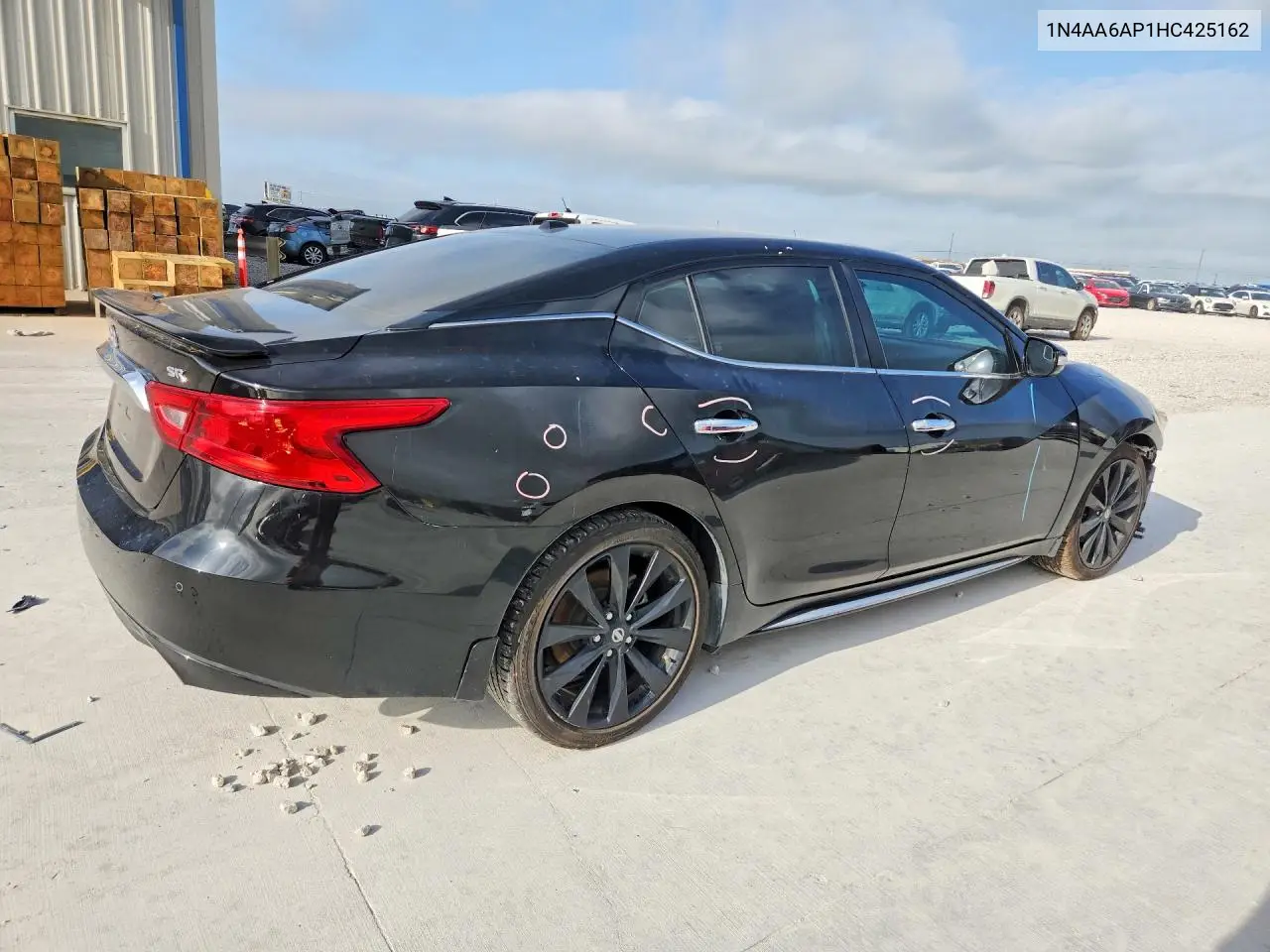 2017 Nissan Maxima 3.5 Sr VIN: 1N4AA6AP1HC425162 Lot: 60222416