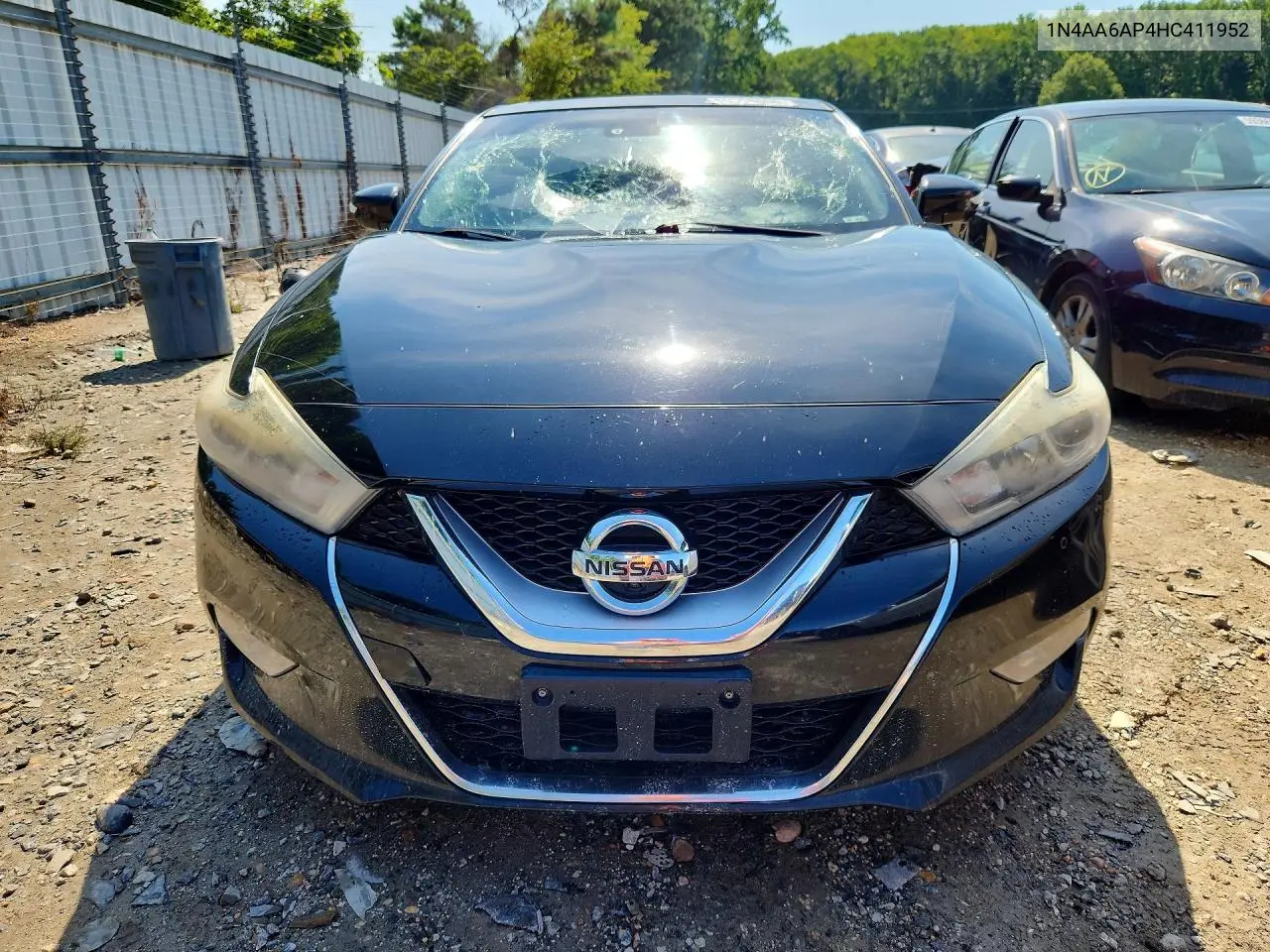 2017 Nissan Maxima Platinum VIN: 1N4AA6AP4HC411952 Lot: 60308606