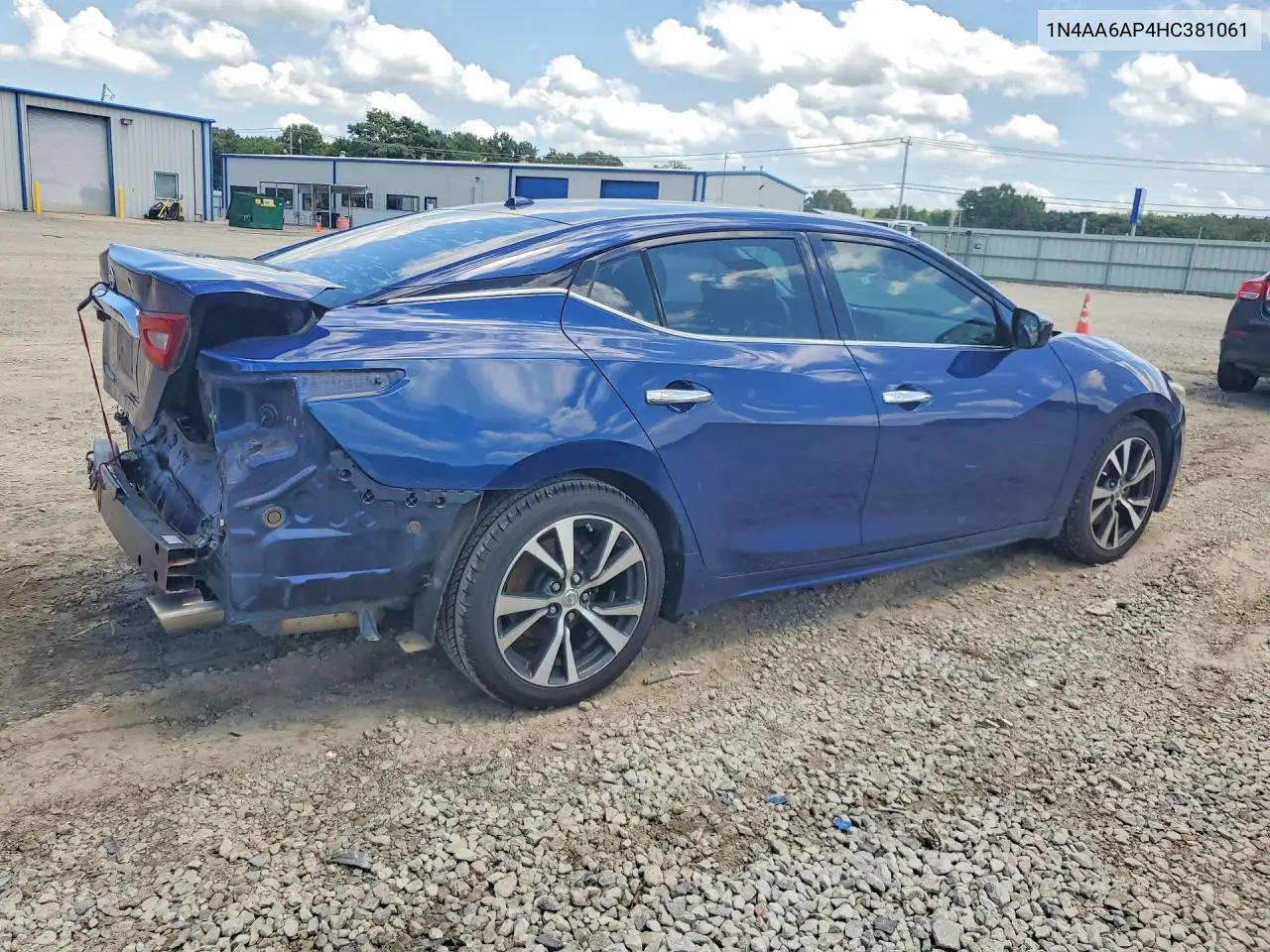 2017 Nissan Maxima 3.5 S VIN: 1N4AA6AP4HC381061 Lot: 60424846