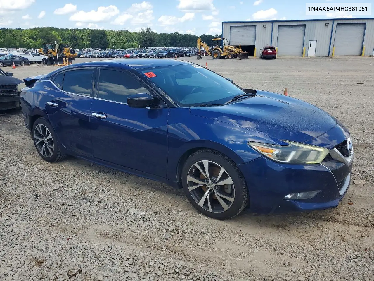 2017 Nissan Maxima 3.5 S VIN: 1N4AA6AP4HC381061 Lot: 60424846