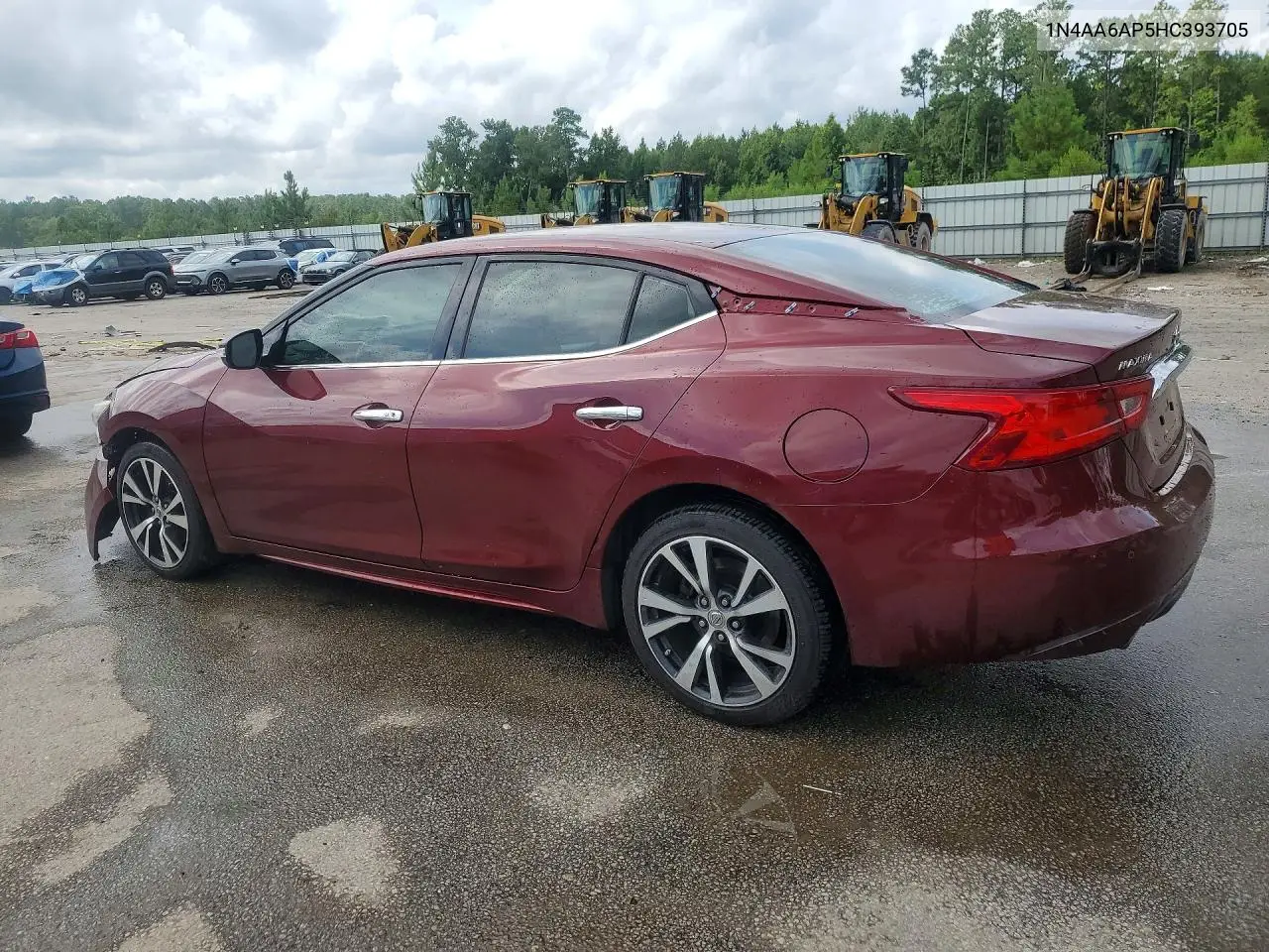 2017 Nissan Maxima 3.5 Sv VIN: 1N4AA6AP5HC393705 Lot: 60429796