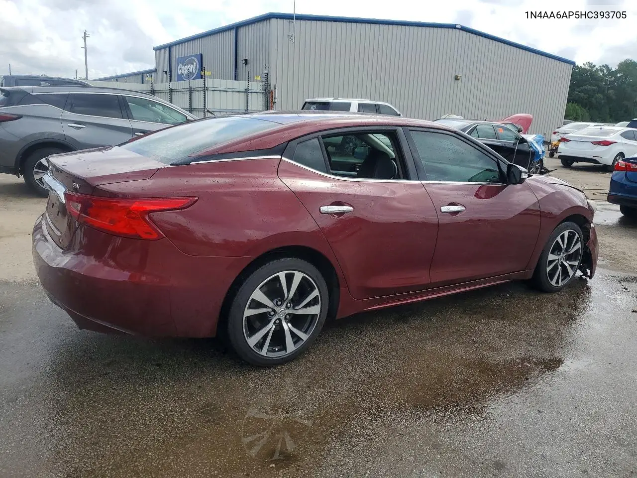 2017 Nissan Maxima 3.5 Sv VIN: 1N4AA6AP5HC393705 Lot: 60429796