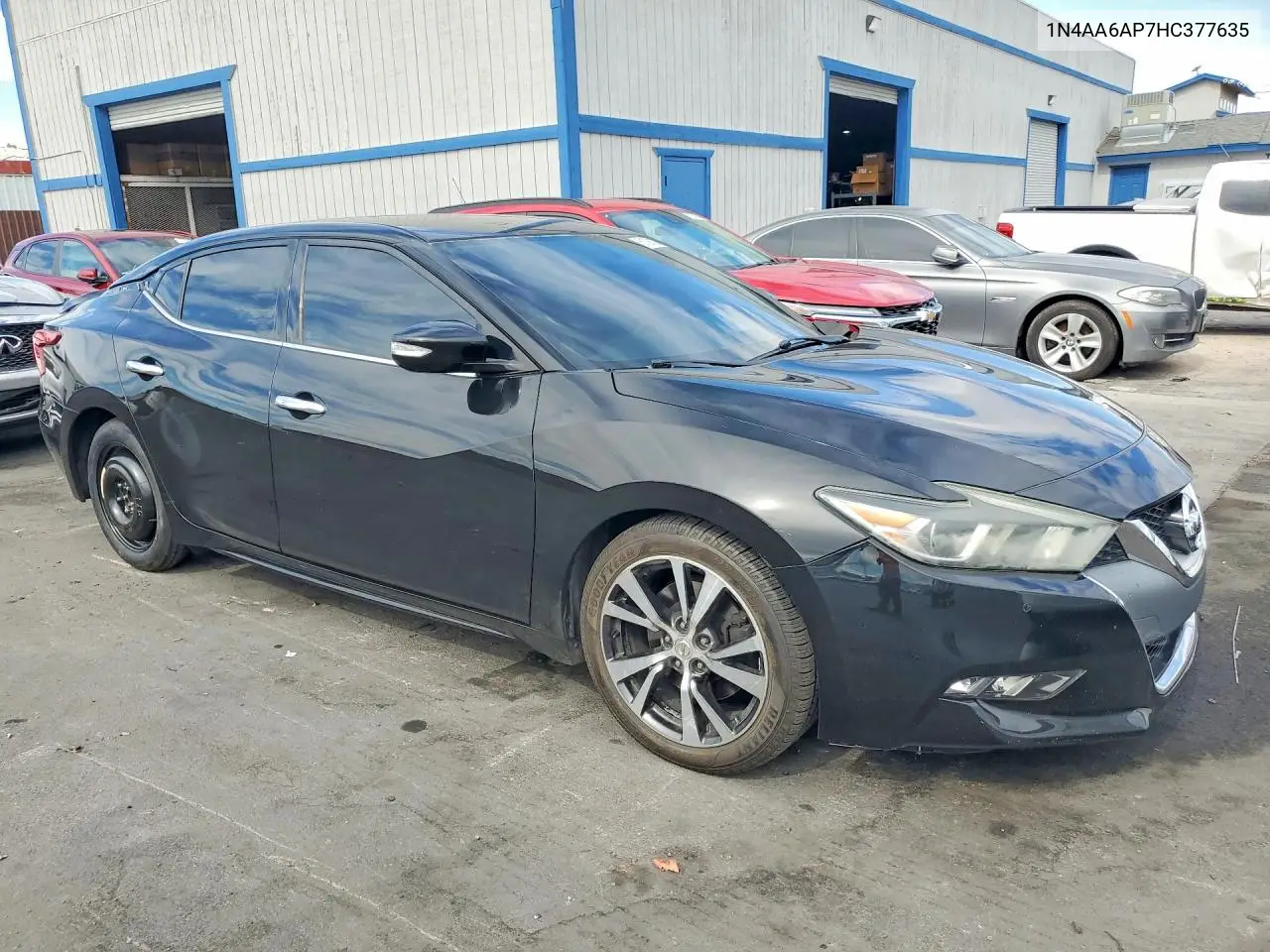 2017 Nissan Maxima 3.5 Sv VIN: 1N4AA6AP7HC377635 Lot: 61081376