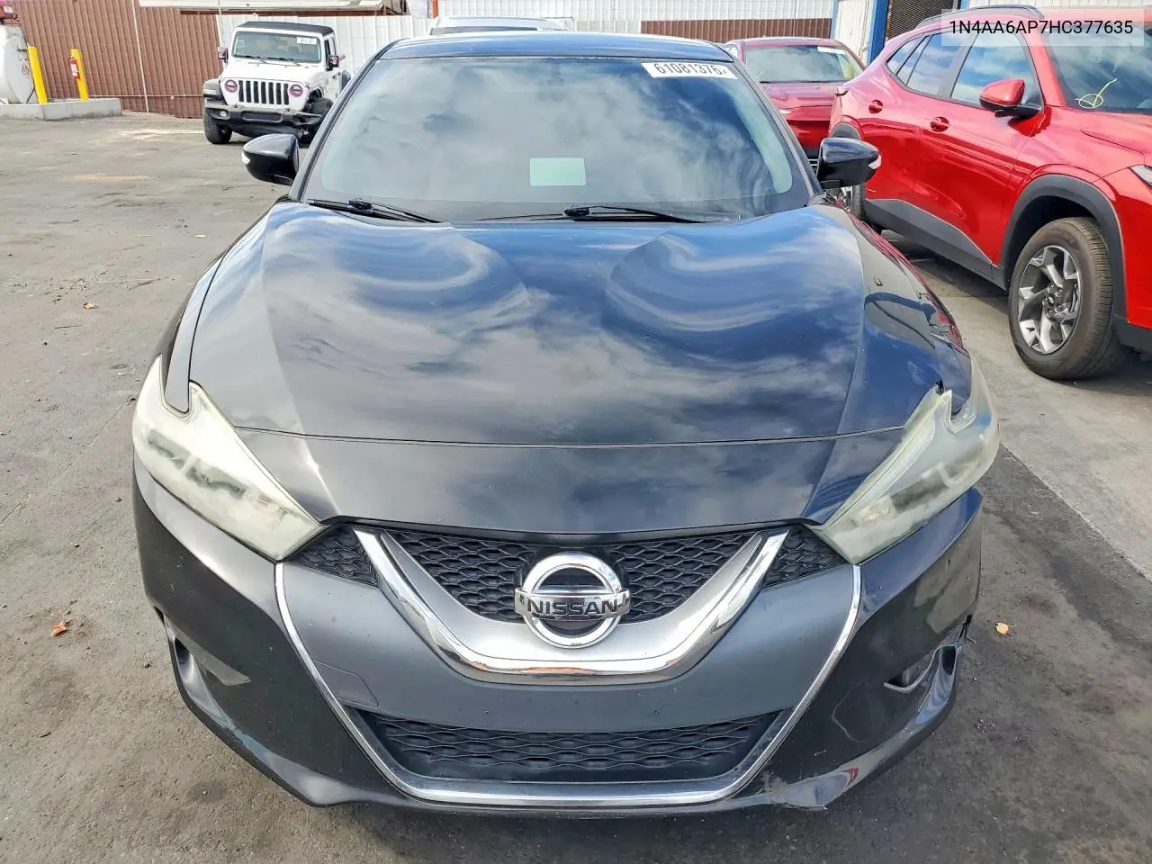 2017 Nissan Maxima 3.5 Sv VIN: 1N4AA6AP7HC377635 Lot: 61081376